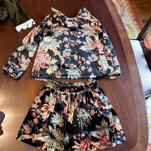 Cara Cara Girls Top and Skort Set